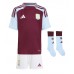 Aston Villa Jacob Ramsey #41 Hjemmedraktsett Barn 2024-25 Korte ermer (+ Korte bukser)