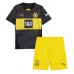 Borussia Dortmund Julian Ryerson #26 Bortedraktsett Barn 2024-25 Korte ermer (+ Korte bukser)