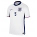 England John Stones #5 Hjemmedrakt EM 2024 Korte ermer