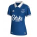 Everton Michael Keane #5 Hjemmedrakt Dame 2023-24 Korte ermer