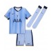 Tottenham Hotspur Brennan Johnson #22 Bortedraktsett Barn 2024-25 Korte ermer (+ Korte bukser)